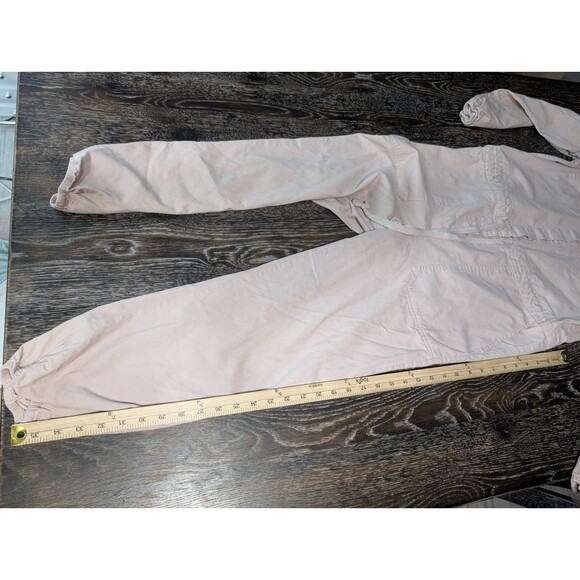 Aerie Softest Blush Pink Jumpsuit Long Sleeve - Size Small - Picture 7 of 8